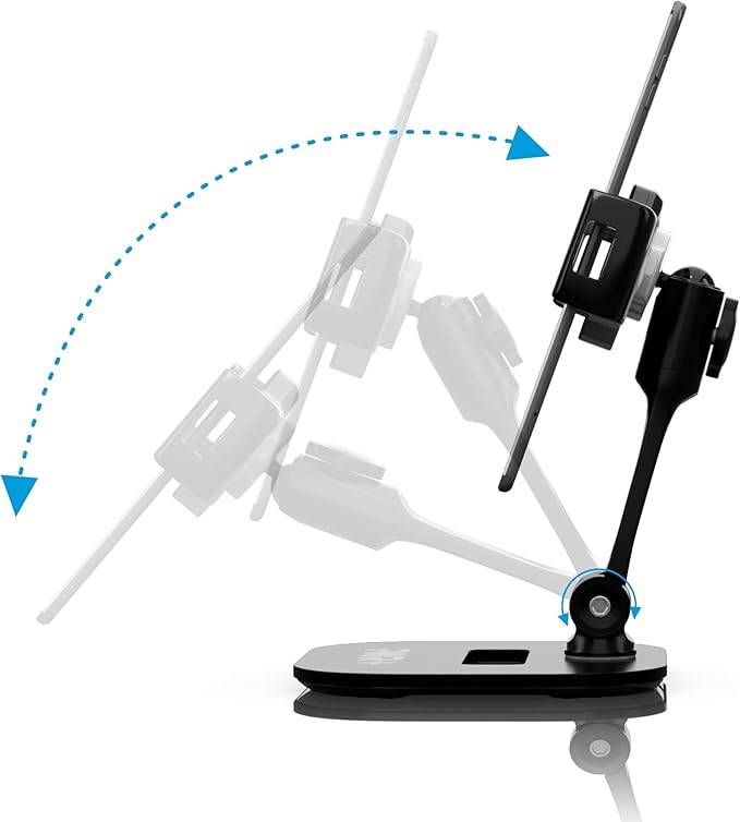 Tablet Stands and Holders Adjustable: Tablet Cell Phone Holder 360 Degree - Image 5