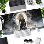 Dark Magic Large Mouse Pad Gaming MTG Playmat Original Paint Desk Mat Adventure - Image 2