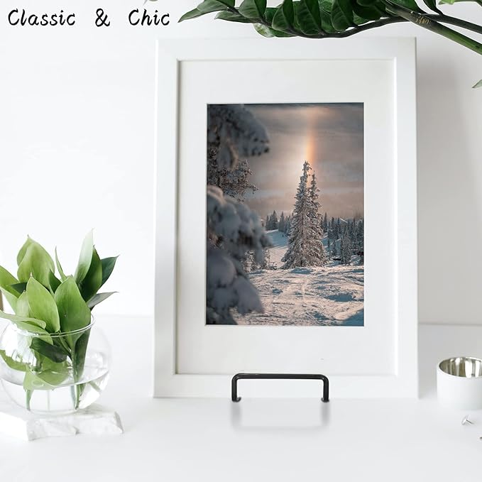 Decolore 4 Pack 6 Inch Black Picture Stands - Image 6