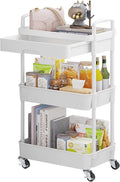 Calmootey 3-Tier Rolling Utility Cart by Calmootey
