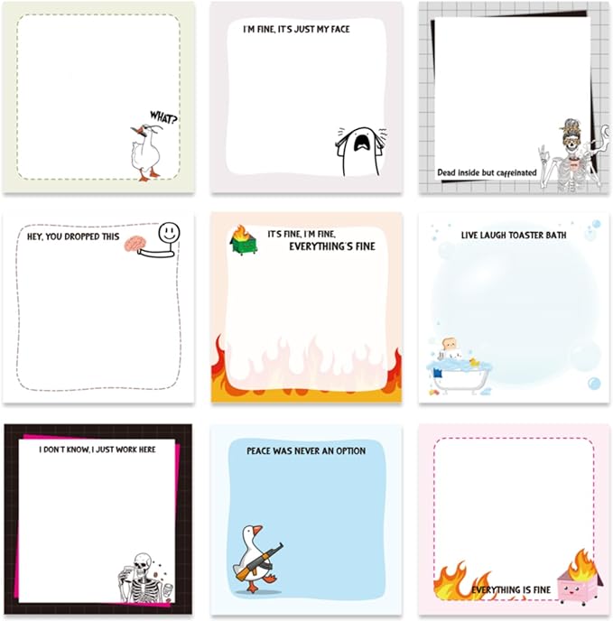 Lovarywow Funny Sticky Notes Gifts by Lovarywow