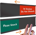 SmartSign In Session Do Not Disturb/Please Knock Slider Door Sign - Image 2