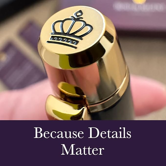 Bond & Regent Gloss Black & 24 Karat Gold | Certified Luxury Grade Rollerball - Image 4