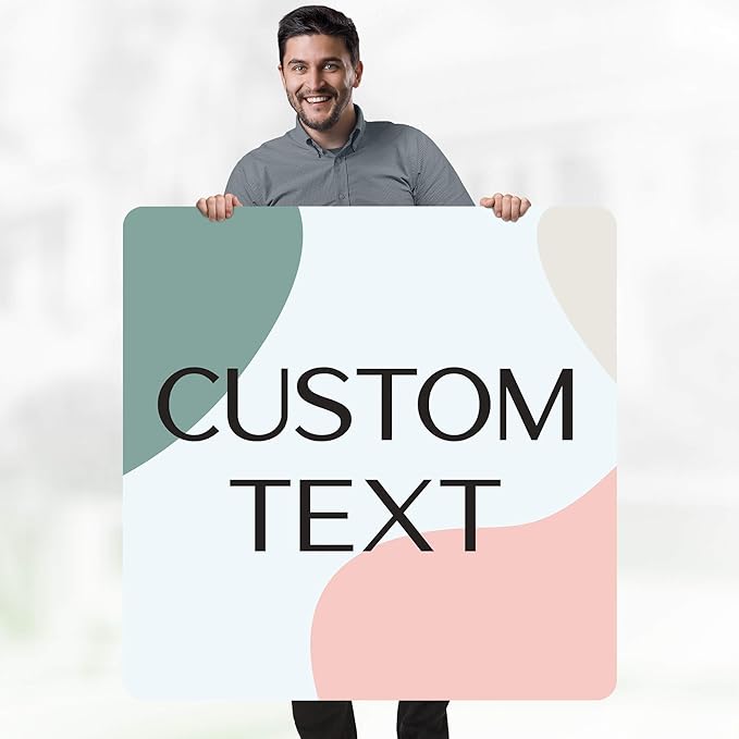 Custom Sign, Custom Street Sign, 11 Font Colors, 13 Font Styles, 4 Hole Options - Image 2