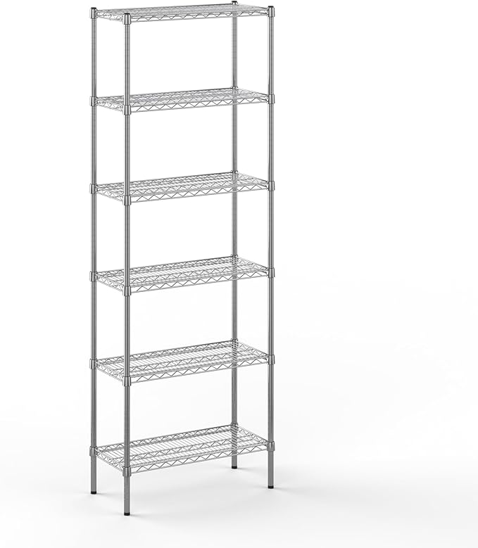 Regal Altair 14" Deep x 30" Wide x 86" Height Wire Shelving Kit | 6-Tier | NSF by Regal+Altair
