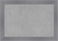 Amanti Art Grey Framed Magnetic Board 14x20 Small Vision Board by AmantiArt
