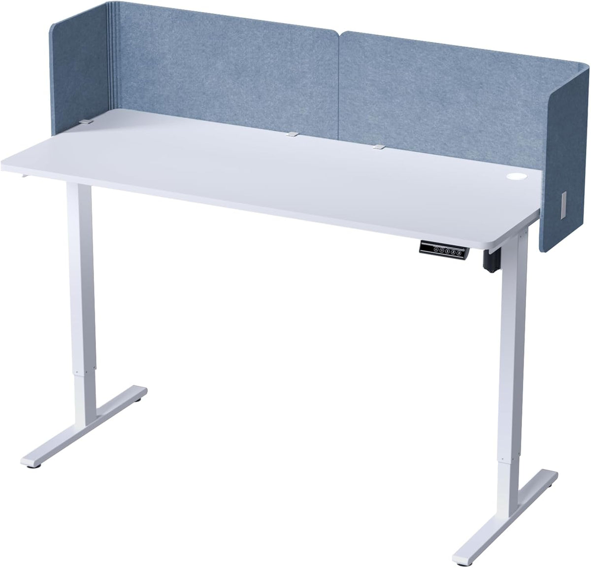 ERGO COLLECT Desk Privacy Panel, 2-in-1 Adjustable Acoustic Desktop Partition