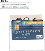 100 Pack Horizontal ID Badge Holder - Image 5
