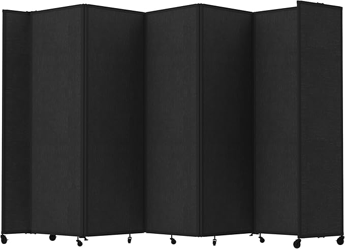 Versare Room Divider 360 Portable Wall Partition | Folding Panels | Large by VERSARE