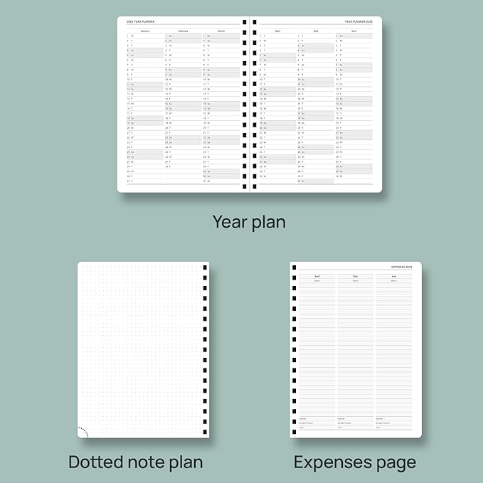 POPRUN Planner 2025-2026 Academic Weekly Calendar - Image 5