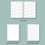 POPRUN Planner 2025-2026 Academic Weekly Calendar - Image 5