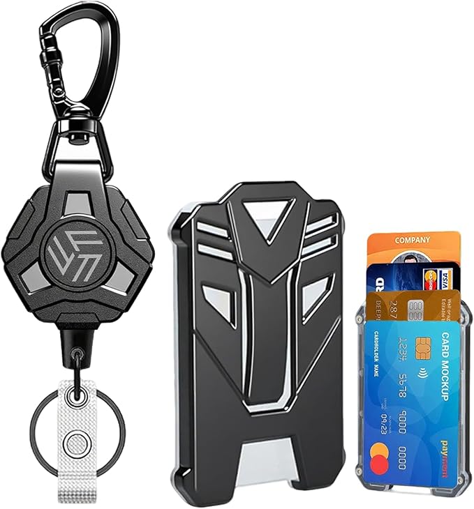 Retractable Keychain Badge Holder by DR+DRACLISS