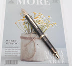 JINHAO 20 Press Fountain Pen, Retractable Capless Resin Pen - Image 5