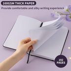 Dot Grid Journal with 160GSM Thick Paper, 192 Pages, A5 Dotted Notebook - Image 3