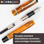 Conklin Duragraph Fountain Pen Amber - Image 8