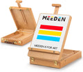MEEDEN Tabletop Art Sketchbox Easel : Solid Beechwood Table Easels