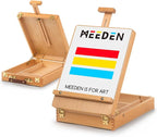 MEEDEN Tabletop Art Sketchbox Easel : Solid Beechwood Table Easels by MEEDEN