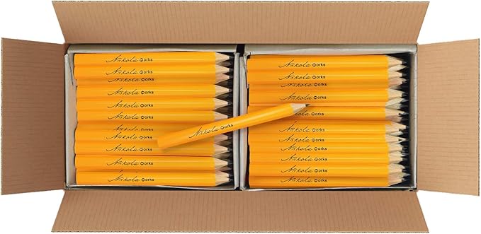 Nikola Works Mini Golf Pencils Without Erasers by Nikola+Works