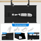 Under Desk Cable Management Tray, 36-Inch Heavy Duty No-Drill Clamp & Screw - Image 2