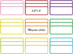 27pcs Magnetic Dry Erase Labels，Magnets Sticker，11 Colors Reusable Erasable by Unknown