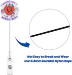 Doing My Berry Best Cute Strawberry Badge Reel, Retractable ID Card Badge - Image 5