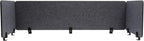 ReFocus Raw Clamp-On Acoustic Desk Divider Mounted Privacy Panel Set – Reduce - Image 8