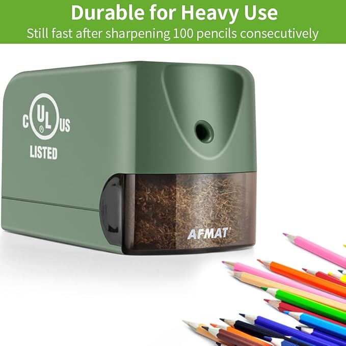 AFMAT Electric Pencil Sharpener - Image 4