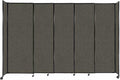 Versare Straightwall Sliding Portable Wall Partition | Freestanding Office by VERSARE