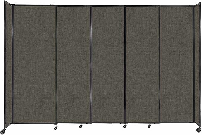 Versare Straightwall Sliding Portable Wall Partition | Freestanding Office by VERSARE