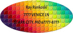 Made in USA Custom Return Address Stickers Labels Customized Mailing Label by HOOKAH+SUN