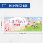 Custom Girl/Boy Name Sign Personalized Children Decor Bedroom Sign - Image 2