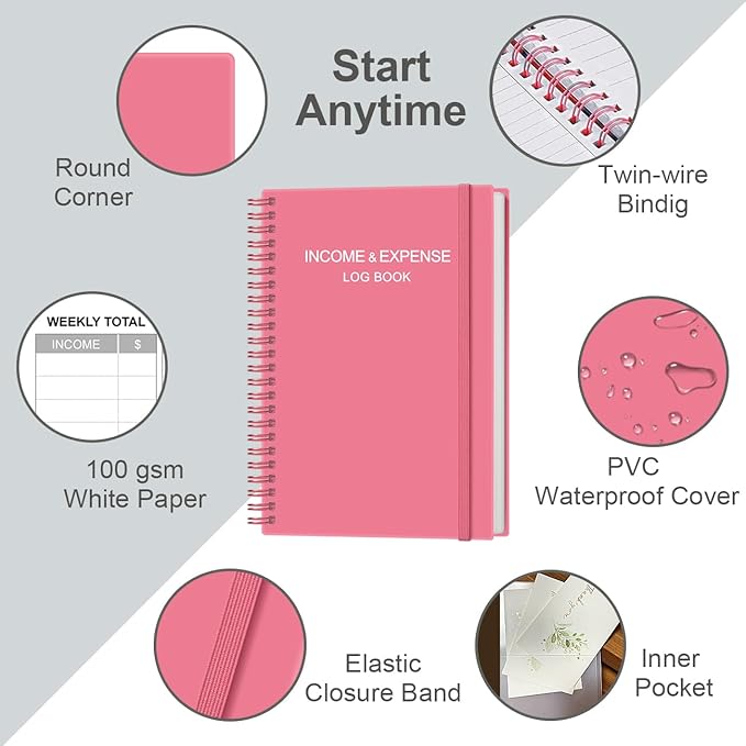 Heveboik Income & Expense Log Book - Image 2