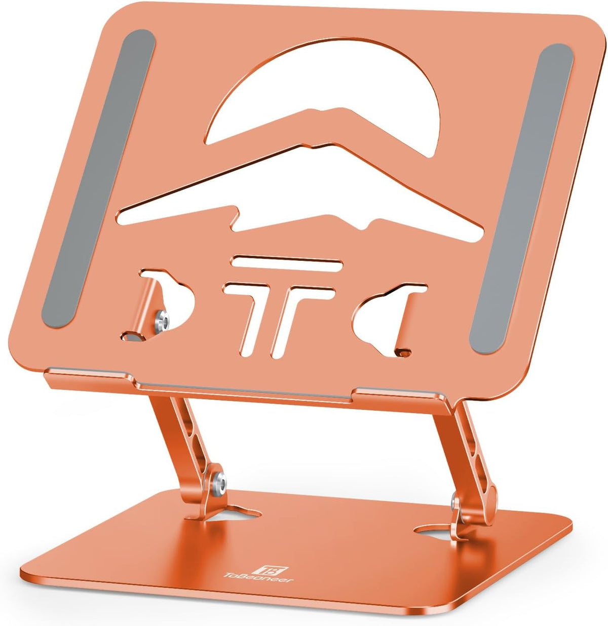 Z-Shaped Laptop Stand for Desk Fits 10"-16" Notebook, Orange