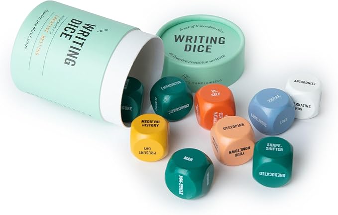 Two Tumbleweeds Writing Dice Set of 9 - Image 8