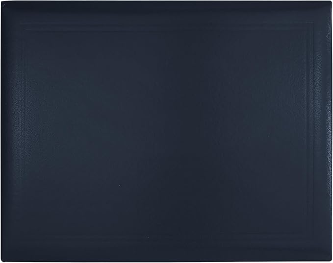 GraduationMall 8.5"x11" Smooth Padded Diploma Cover Certificate Holder Darkblue - Image 2