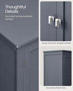VASAGLE Floor Storage Cabinet, Freestanding Storage Unit - Image 7