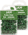 JAM PAPER Colorful Push Pins by JAMPaper