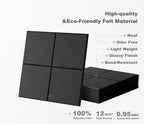 G Gamit Large Felt Wall Tiles Bulletin Board, Large Cork Board Alternative - Image 3