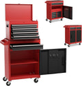 dreamade 5-drawer tool chest combo, rolling tool cabinet, main product view