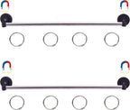 YYST 29" (74CM) Magnetic Anchor Chart Holder Adjustable Magnetic Date Cards Holder Calendar Holder for Crafts, Classroom Calendar, Classroom Decor W O Rings