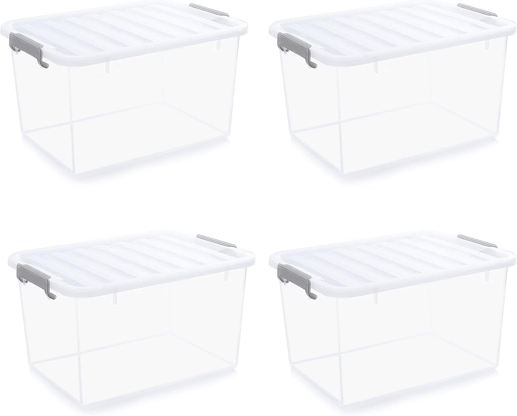 Citylife 44.4 QT Plastic Storage Bins