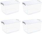 Citylife 44.4 QT Plastic Storage Bins