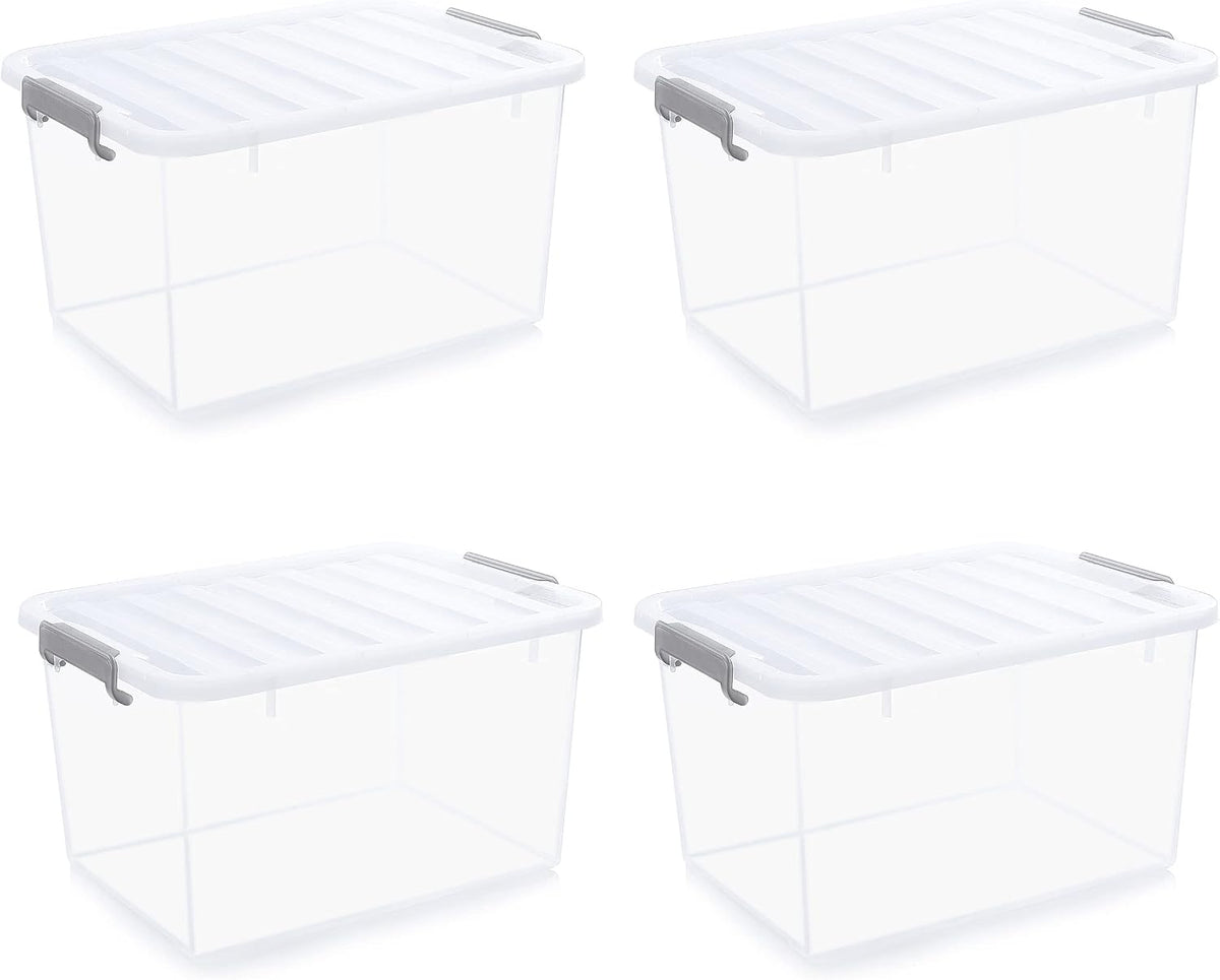 Citylife 44.4 QT Plastic Storage Bins