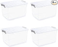 Citylife 44.4 QT Plastic Storage Bins by Anywish