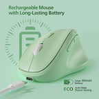 Micropack Ergonomic Vertical Wireless Bluetooth Mouse - Image 3