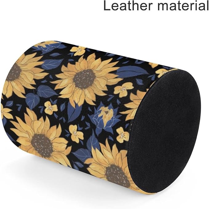 DIYYAO Personalize Sunflower Pattern Circular Pen Holder - Image 4