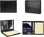Geslun Vegan Leather 3 Ring Binder, 8.5 x 11 Letter Size Folio - Image 6
