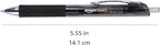 Amazon Basics Gel Pens Fine Point Smooth Writing Pens, Retractable, 12 Pack - Image 6