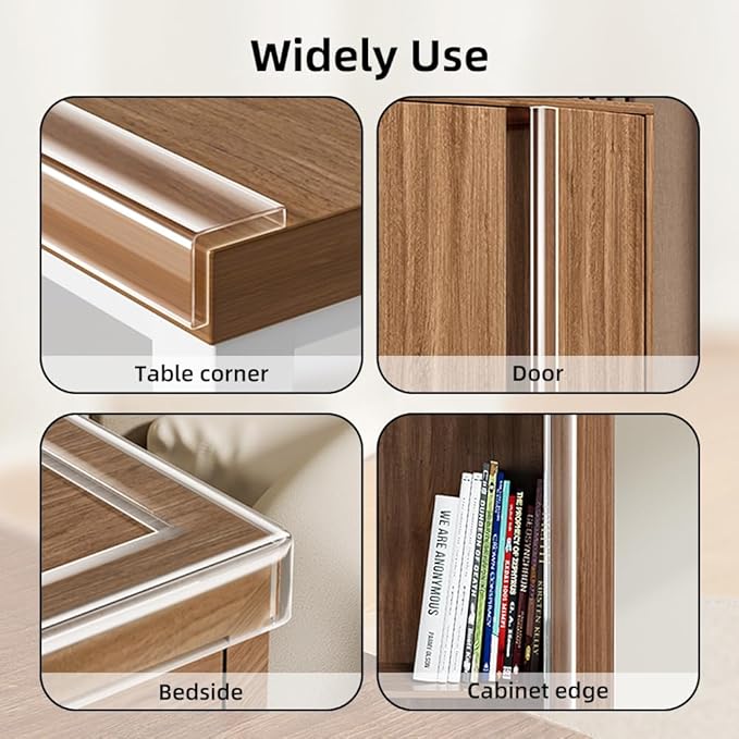 Baby Proofing Edge Protector for Baby 9.84ft Clear Edge Protector Strip Safety - Image 5