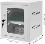 QUEWATSA Cell Phone Charging Station, 12-Device Rechargeable Mobile Phones - Image 3